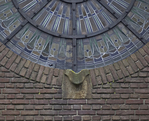 Detail rozetraam in kapel.
<br/>
Corrie Groen- Pickhard, 2015-01-25
